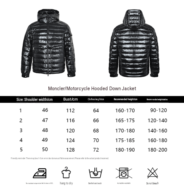 Moncler Lauros Hooded Short Down Jacket Glossy Black (1) Moncler Lauros Hooded Short Down Jacket Glossy Black