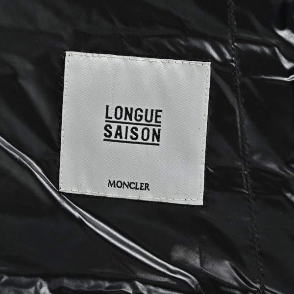 Moncler Lauros Hooded Short Down Jacket Glossy Black (8) Moncler Lauros Hooded Short Down Jacket Glossy Black