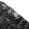 Moncler Maya Hooded Short Down Jacket Glossy Black (2) Moncler Maya Hooded Short Down Jacket Glossy Black
