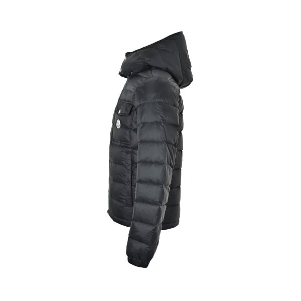 Moncler Verith Hooded Short Down Jacket Black (3) Moncler Verith Hooded Short Down Jacket Black