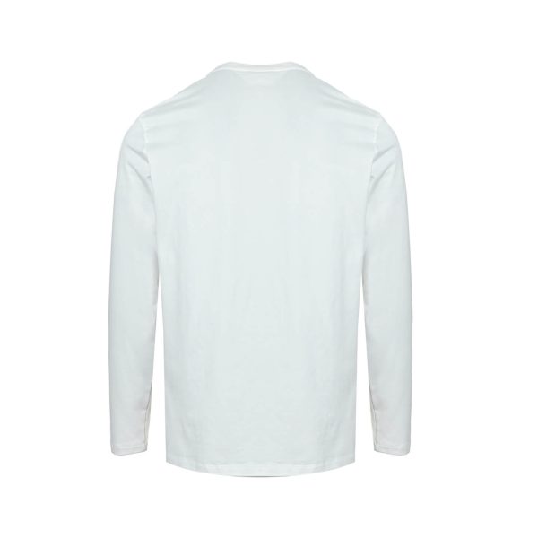 Prada Long-Sleeve T-Shirt Embossed Triangle Logo Black Cotton (1) Prada Long-Sleeve T-Shirt Embossed Triangle Logo Black Cotton