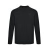 Prada Long-Sleeve T-Shirt Embossed Triangle Logo Black Cotton (3) Prada Long-Sleeve T-Shirt Embossed Triangle Logo Black Cotton