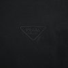 Prada Long-Sleeve T-Shirt Embossed Triangle Logo Black Cotton (4) Prada Long-Sleeve T-Shirt Embossed Triangle Logo Black Cotton