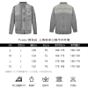 Prada Washed Denim Jacket Enameled Triangle Logo Grey (1) Prada Washed Denim Jacket Enameled Triangle Logo Grey