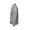 Prada Washed Denim Jacket Enameled Triangle Logo Grey (2) Prada Washed Denim Jacket Enameled Triangle Logo Grey