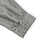Prada Washed Denim Jacket Enameled Triangle Logo Grey (3) Prada Washed Denim Jacket Enameled Triangle Logo Grey